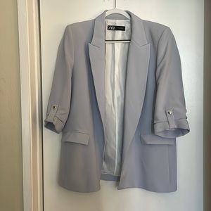 Zara light blue blazer. Size XXL.